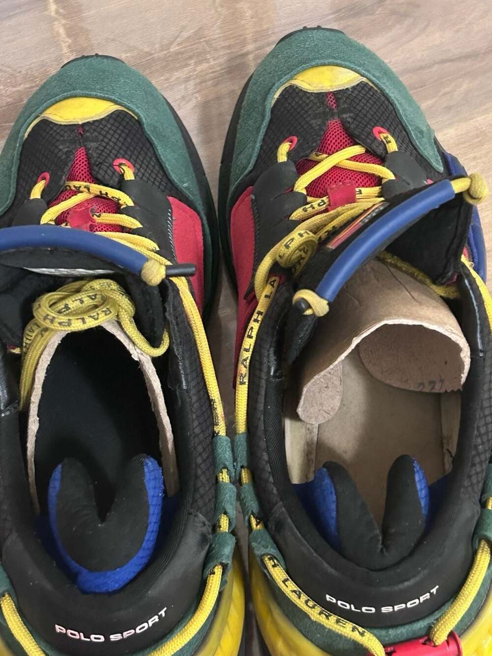 Polo Ralph Lauren PS200 Colorblocked Men's Sneakers Multi Size US 9 - Picture 7 of 9